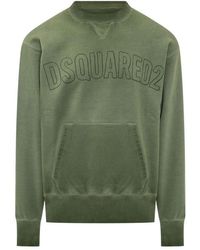 DSquared² - Long-Sleeve Sweatshirt - Lyst