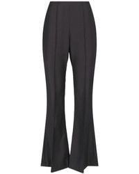 Frankie Shop - High-Waisted Slightly Flared Casual Trousers - Lyst