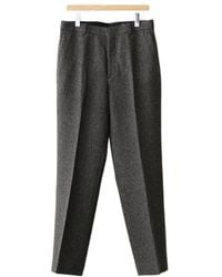 AURALEE - Belt Loop Casual Pants - Lyst