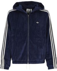 adidas - X Wales Bonner Velour Zipped Track Jacket - Lyst