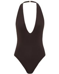 Zimmermann - Luna Halterneck Bodysuit - Lyst