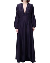 forte_forte - Long Sleeve Dress - Lyst