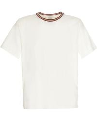 Paul Smith - Artist Stripe Collar T-Shirt - Lyst