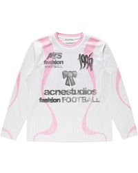 Acne Studios - Sports Jersey Graphic T-Shirt - Lyst