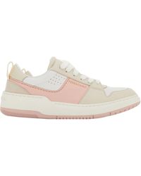 Ferragamo - Logo Lacing Skateboard Sneakers - Lyst