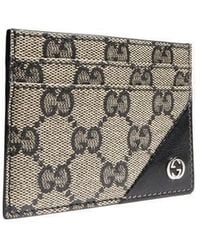 Gucci - Card Case Wallet With Interlocking G - Lyst