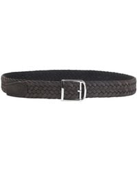 Brioni - Braided Calf Leather Belt - Lyst