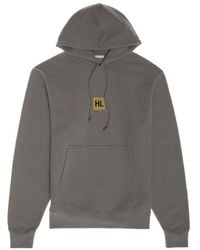 Helmut Lang - Drawstring Graphic-Print Hoodie - Lyst