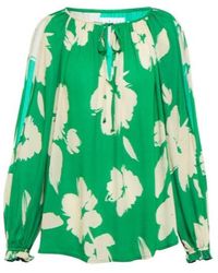 Velvet By Graham & Spencer - Vikki Printed Blouse - Lyst