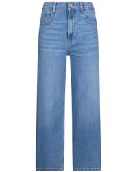 Liu Jo - Cropped Flared Jeans - Lyst