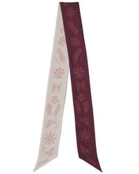 Chloé - Logo Printed Scarf - Lyst