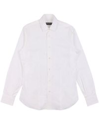 Ferragamo - Button Lapel Shirt - Lyst
