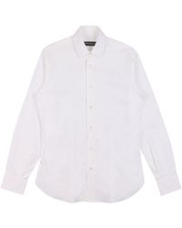 Ferragamo - Button Lapel Shirt - Lyst