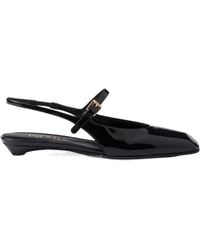 Prada - Square-Toe Slingback Ballerina Shoes - Lyst