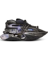 Balmain - Unicorn Low Trainers With Earth And Stars Print - Lyst