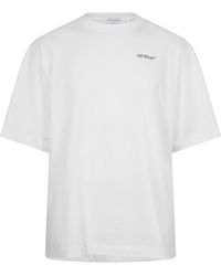 Off-White c/o Virgil Abloh - Logo Short-Sleeved T-Shirt - Lyst