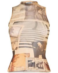 Jean Paul Gaultier - Jpg Journal Tank Ld54 - Lyst