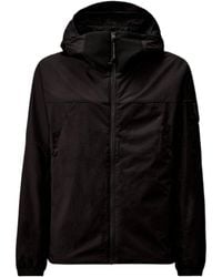 C.P. Company - Logo Patch Hooded Jacket - Lyst