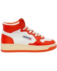 Autry - Medalist Mid-Top Sneakers - Lyst