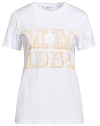 Max Mara - T-Shirt With Print - Lyst