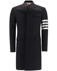 Thom Browne - 4-Bar Chesterfield Coat - Lyst