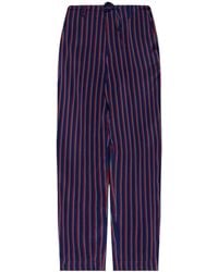 Dries Van Noten - Striped Straight-Leg Trousers - Lyst