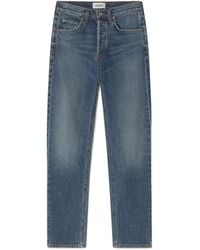 Agolde - 90's Pinch Waist High Rise Straight Long (Comfort Stretch) - Lyst
