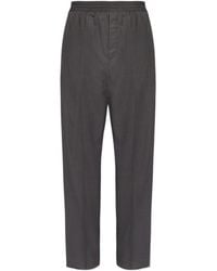 Givenchy - 4G Embroidered Straight-Leg Trousers - Lyst