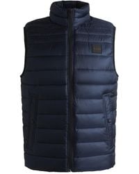 BOSS - Water-Repellent Logo-Patch Gilet - Lyst