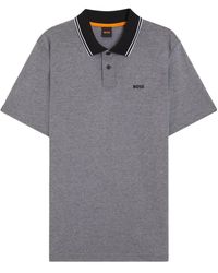 BOSS - Minimalist Shortsleeve Polo - Lyst