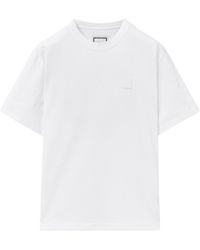 WOOYOUNGMI - Logo Crew Neck T-Shirt - Lyst