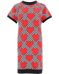 Moschino - Love Printed T-Shirt Dress - Lyst