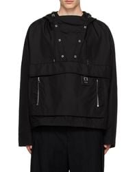 WOOYOUNGMI - Hooded Long-Sleeved Casual Jacket - Lyst