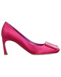 Roger Vivier - Trompette Satin Pumps - Lyst