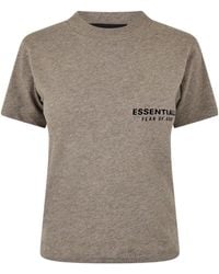 Fear Of God - Crew Neck Logo T-Shirt - Lyst
