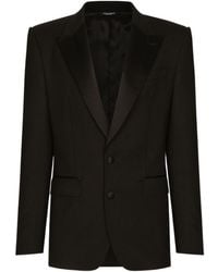 Dolce & Gabbana - Single-Breasted Tailored Blazer - Lyst
