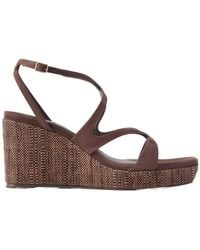 Jimmy Choo - Ayla 85 Wedge Heeled Sandals - Lyst
