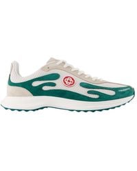 CASABLANCA - Round-Toe Low-Top Sneakers - Lyst