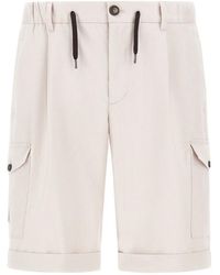 Herno - Drawstring Cargo Shorts - Lyst