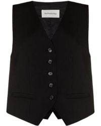 Frankie Shop - Gelso Single-Breasted Wool Waistcoat - Lyst