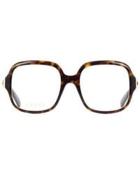 Gucci - Eyewear Square-Frame Glasses And Frames - Lyst