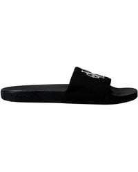 Calvin Klein - Solid Color Pool Sliders - Lyst