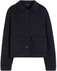 Max Mara - Jersey Twin-Pocket Overshirt - Lyst