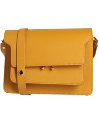 Marni - Solid-Color Flap Shoulder Bag - Lyst