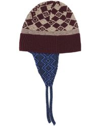 Dries Van Noten - Jacquard Wool Hat - Lyst