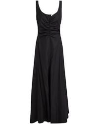 Sportmax - Solid Color Sleeveless Waist-Tight Dress - Lyst
