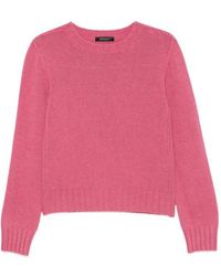 Aragona - Ribbed-Knit Crew-Neck Sweater - Lyst