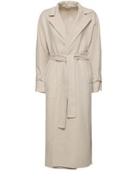 Brunello Cucinelli - Wear A Belted Mid-Length Coat - Lyst