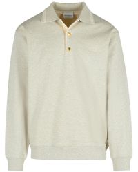 Drole de Monsieur - Drôle De Monsieur Logo Embroidered Knitted Jumper - Lyst