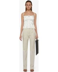 Givenchy - High-Waisted Slim-Fit Trousers - Lyst